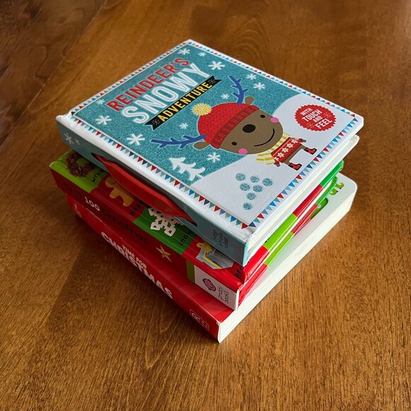 Christmas-themed board books NWOT - Picture 9 of 9